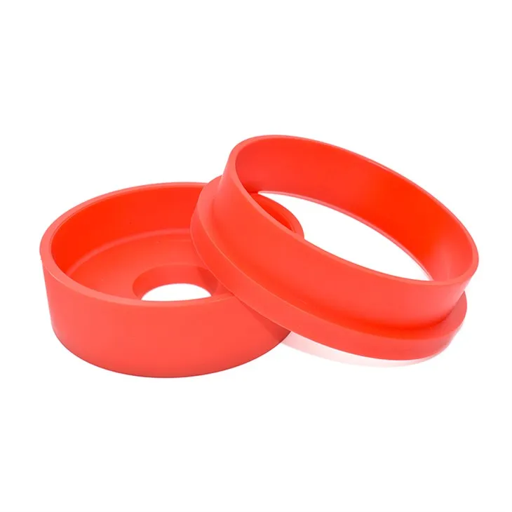Red Polyurethane Machined PU Parts