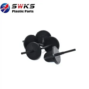 Черные высококачественные нейлоновые пластиковые детали машин